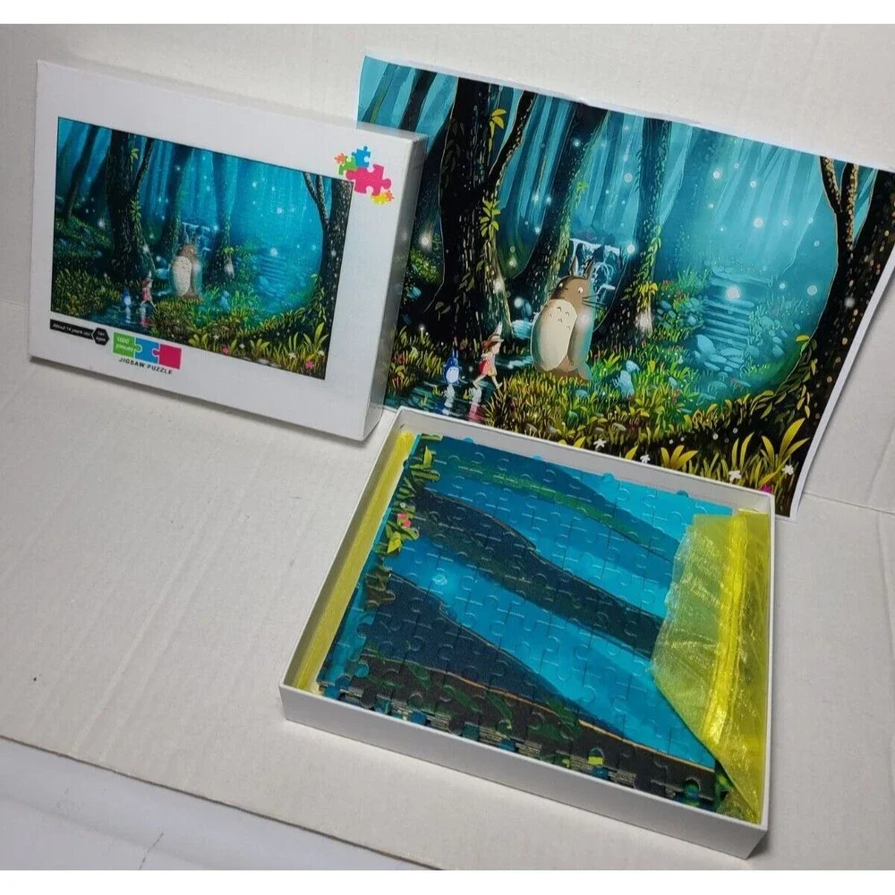 My Neighbor Totoro Puzzle Mei Kusakabe Chu Totoro 1000 piece